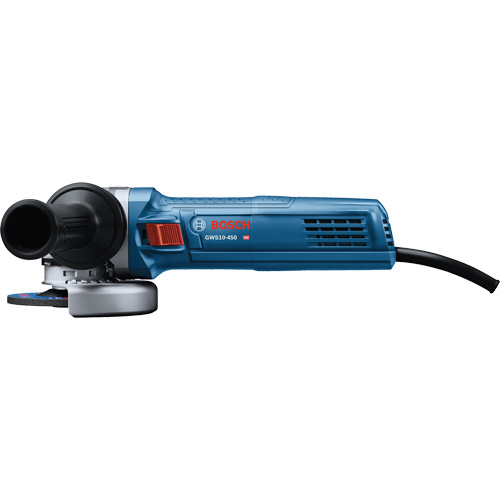Ergonomic Angle Grinder, 4-1/2", 120 V, 10 A, 11000 RPM Equipment World