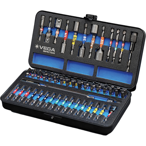 64-Piece Master Impact Driver Bit Set Equipment World