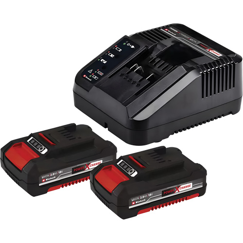 Ensemble perceuse 1/2” et cl&eacute; &agrave; chocs 1/4” sans fil, Lithium-ion, 18 V Equipment World