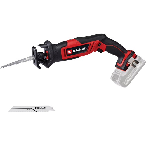 Cordless Compact One-Handed Reciprocating Saw (Tool Only), 18 V, Lithium-Ion Battery, 0-3000 SPM Equipment World