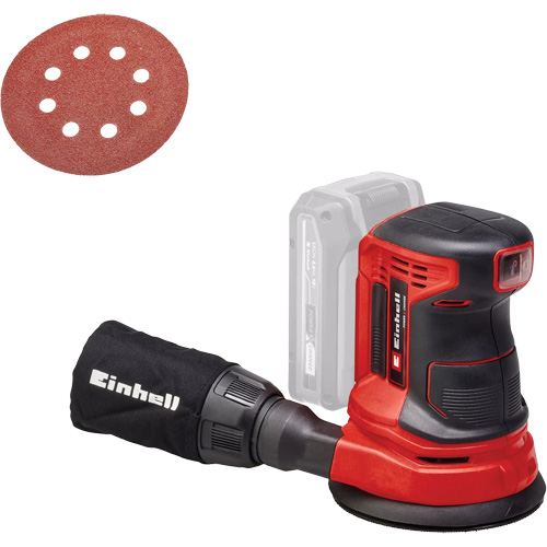 Cordless Random Orbit Sander (Tool Only), 5" Sand Paper, 18 V, 14000 - 22000 OPM Equipment World