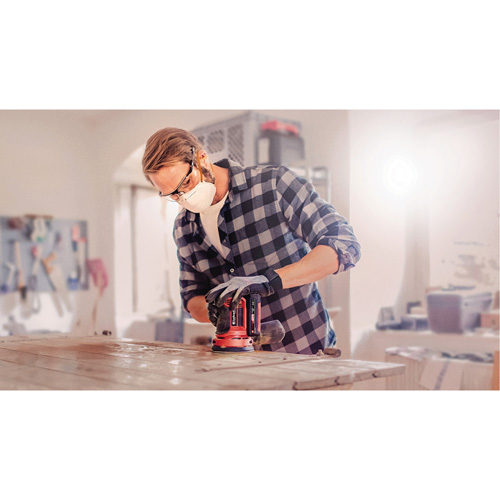 Ponceuse orbitale 5” sans fil (outil seulement), papier sabl&eacute; 5", 18 V, 14000 - 22000 OPM Equipment World