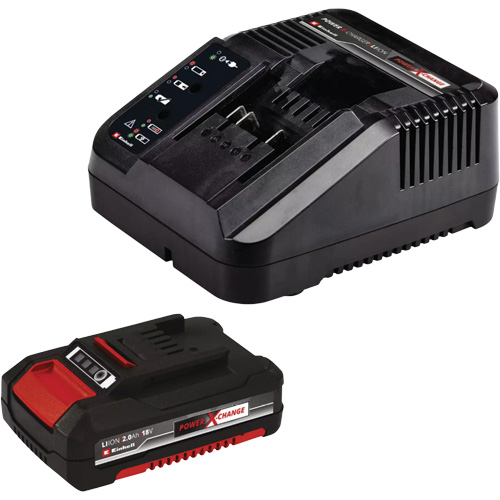 Cordless Impact Driver Kit, 1/4", 1240 in-lbs Max. Torque, 18 V, Lithium-Ion Equipment World