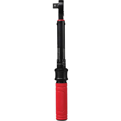 Torque Wrench, Click, 3/8" Square Drive, 5.6 - 28.2 N.m/50 - 250 in-lbs Equipment World