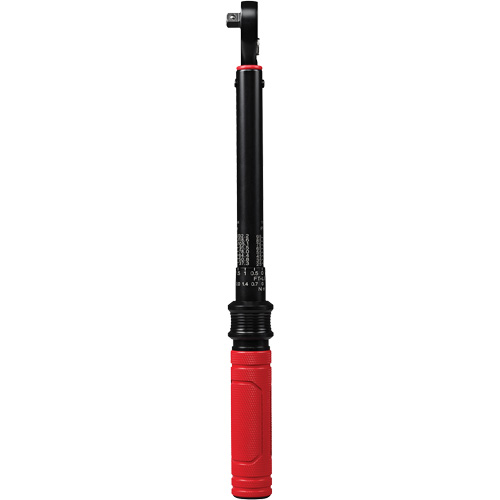 Torque Wrench, Click, 3/8" Square Drive, 20 - 100 in-lbs/27.1 - 135.6 N.m Equipment World