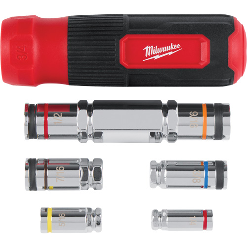 7-in-1 HOLLOWCORE Multi-Nut Driver, 9-9/100" L, Magnetic Equipment World