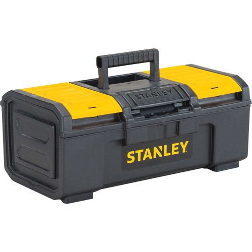 Boîte &agrave; outils, 16" la x Noir/Jaune Equipment World