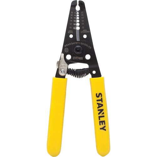 Wire Stripper, 6" L, 10 - 20 AWG Equipment World