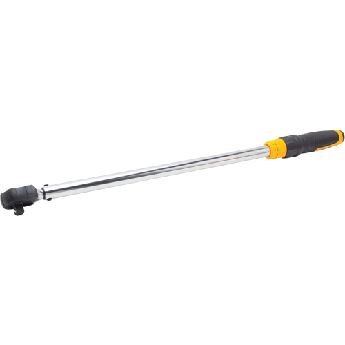 Micrometer Torque Wrench, Click, 1/2" Square Drive, 50 - 250 ft-lbs. Equipment World