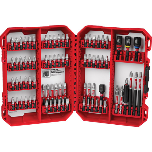 80-Piece SHOCKWAVE Impact Duty Driver Bit Set Equipment World