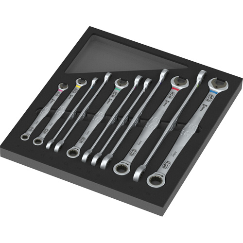 Insert en mousse 9735 pour jeu 6007 Joker 1, Combinaison &agrave; cliquet, 12 morcea Equipment World