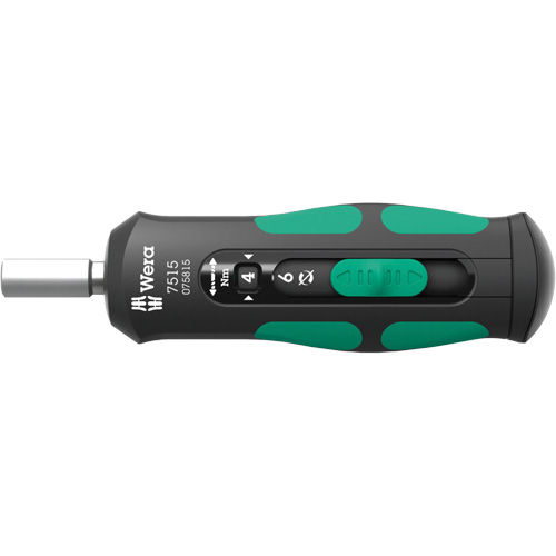 Kraftform Safe-Torque Speed Torque Screwdriver, 2 - 6 Nm Torque Range, 5-4/5" Length Equipment World