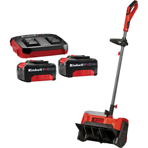 Ensemble pelle &agrave; neige sans fil 36 V avec batteries et chargeur, Largeur de 16" (40,64 cm) Equipment World