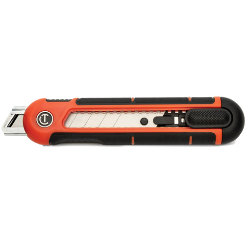 18mm Snap Off Blade Retractable Knife, Steel, Plastic Handle Equipment World