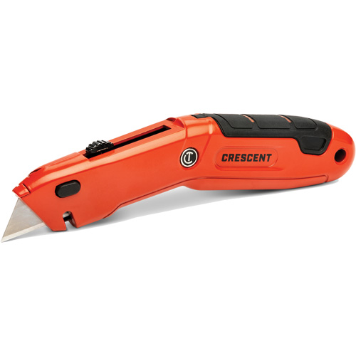 Retractable Knife, Steel, Aluminum Handle Equipment World