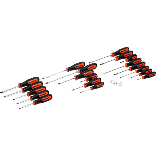 Dual Material Screwdriver Set, 20 Pcs. Equipment World
