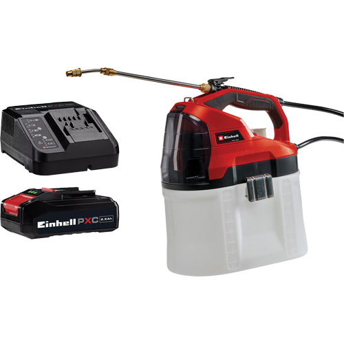 18V Cordless Chemical Sprayer with 2.5Ah Battery & Charger Starter Kit, 253.6 oz. (7.5 L) Equipment World