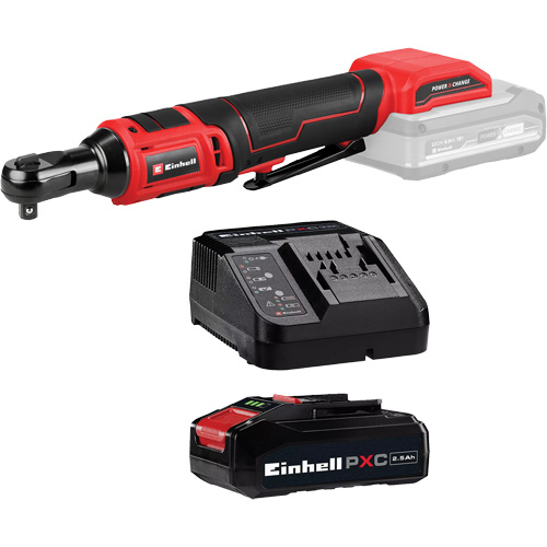 Cordless Ratchet with 2.5Ah PXC Battery & Charger Starter Kit Equipment World