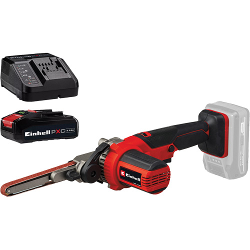 Cordless 18" File Belt Sander with 2.5Ah PXC Battery & Charger Starter Kit Equipment World