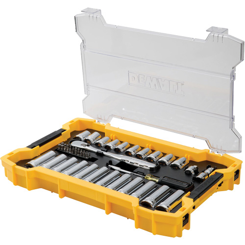 3/8" & 1/2" Mechanic's Tool Set with TOUGHSYSTEM&reg; 2.0 Tray & Lid Equipment World