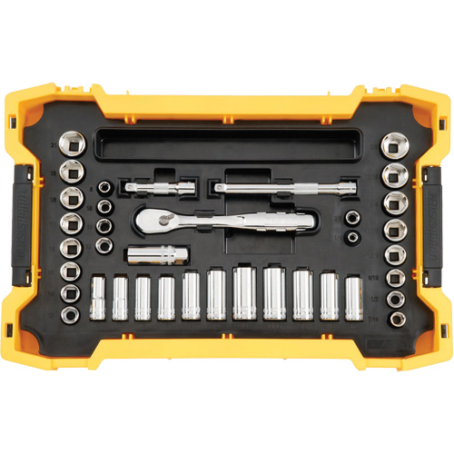 3/8" & 1/2" Mechanic's Tool Set with TOUGHSYSTEM&reg; 2.0 Tray & Lid Equipment World