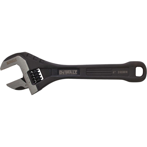 All Steel Adjustable Wrench, 8" L Equipment World