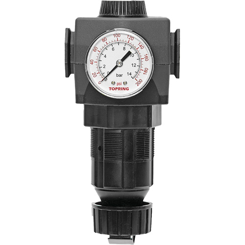 D&eacute;tendeur &agrave; diaphragme en zinc MODULAIR 400, 1/2" NPT, PSI max. de 300 psi, Canalisation/Modulaire Equipment World