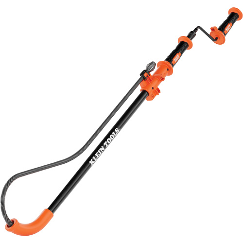 Steel Toilet Auger, Manual, 3' Cable Length, 1/2" Cable Diameter Equipment World
