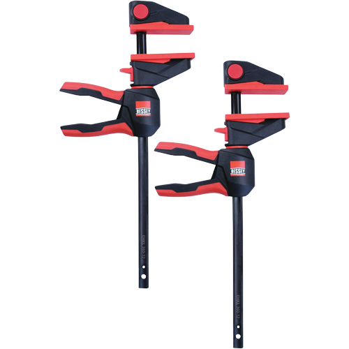 One-Hand Bar Trigger Clamps with 360° Rotating Handle Set, 12" (304.8 mm) Equipment World