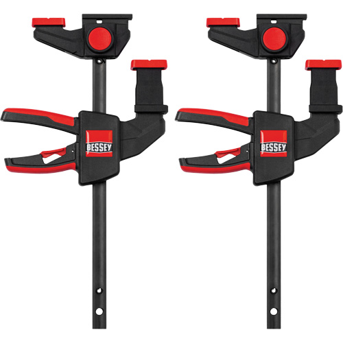 Serre-joints de table &agrave; une main (2 pi&egrave;ces), 6" (152,4 mm) Equipment World