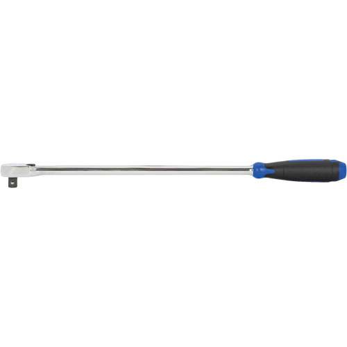 120-Tooth Extra-Long Sealed Head Ratchet JSHR-12L, 1/2" Drive, Cushion Grip Handle Equipment World