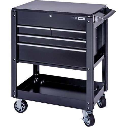 Chariot de service robuste JTC-30194, 4 tiroirs, 20-1/2" lo x 35" la x 40-1/2" h Equipment World