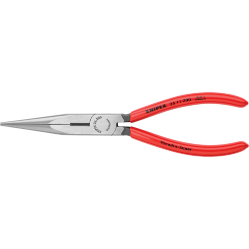 Long Nose Pliers with Cutter, 8" L Equipment World