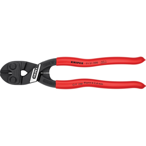 CoBolt&reg; High Leverage Compact Bolt Cutters with Notched Blade, 8" L, Center Cut Equipment World