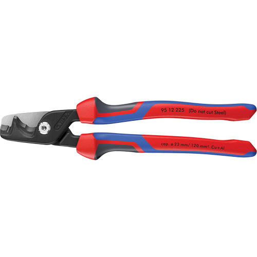 StepCut&reg; XL Cable Shears with KNIPEXTEND Handle, 9" Equipment World
