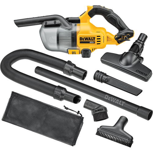 Cordless Dry Hand Vacuum, 20 V, 0.18 gal. Capacity Equipment World