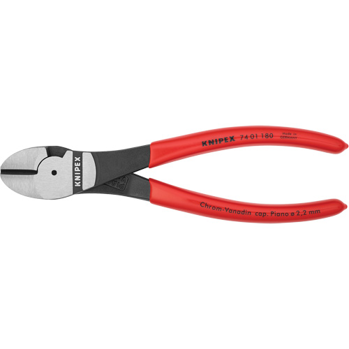 High Leverage Diagonal Cutting Pliers, 7-1/4" L Equipment World