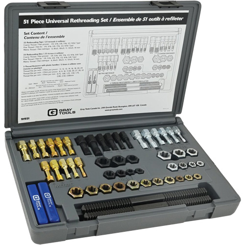 Universal Rethreading Set, 51 Pieces Equipment World
