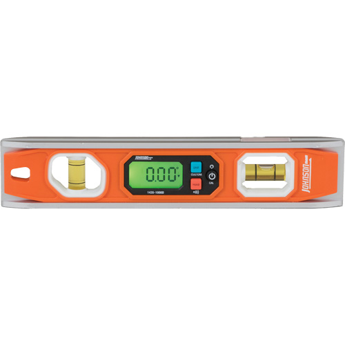 Programmable Digital Torpedo Level, 10" L, 2 Vials, Magnetic Equipment World