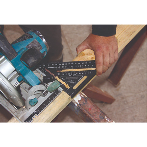7" Johnny Square&reg; Laser Etched Rafter Square Equipment World