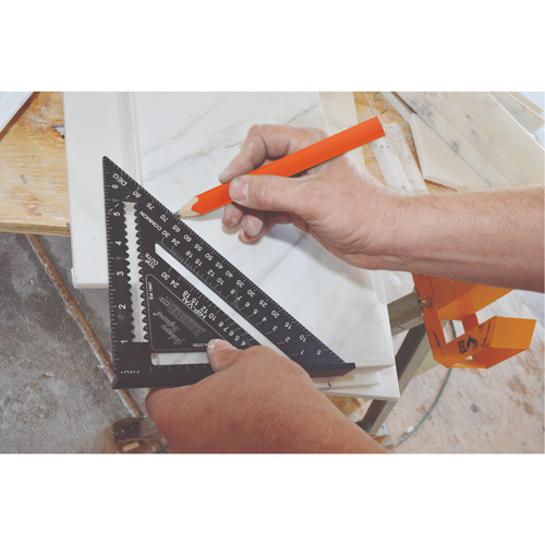7" Johnny Square&reg; Laser Etched Rafter Square Equipment World