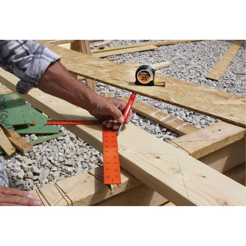 High-Visibility Orange EZ Read Carpenter Square Equipment World