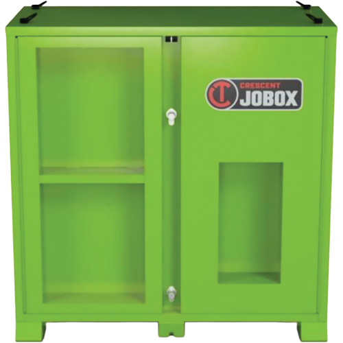 Onsite PPE Storage Cabinet, Steel, High-Visibility Lime Green Equipment World