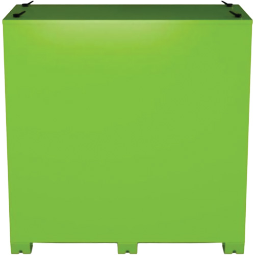 Armoire ventil&eacute;e pour le rangement d'&eacute;PI sur place, Acier, Vert lime haute visibilit&eacute; Equipment World