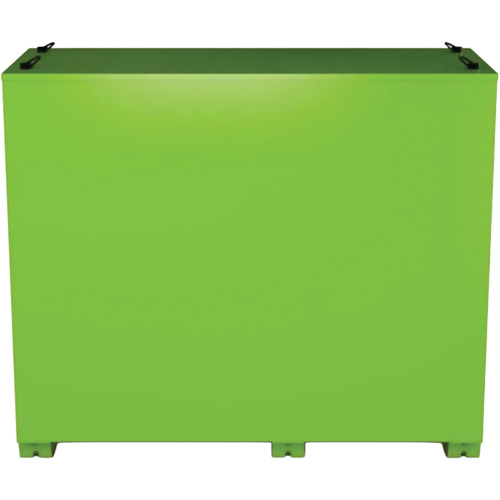 Armoire ventil&eacute;e pour le rangement d'&eacute;PI sur place, Acier, Vert lime haute visibilit&eacute; Equipment World