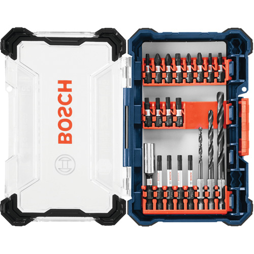 Custom Case System Drill & Drive Set, 20 Pcs., Phillips/Square/Torx&reg; Equipment World
