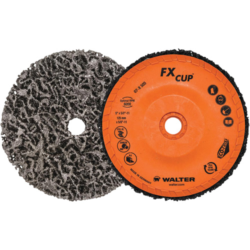 FX Cup Disc, 4-1/2" Dia., Aluminum Oxide Equipment World