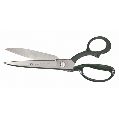 Wide Blade Industrial Shears, 4-3/4" Cut Length, Rings Handle Equipment World