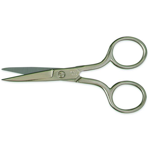 Embroidery & Sewing Scissors, 1-1/4", Rings Handle Equipment World