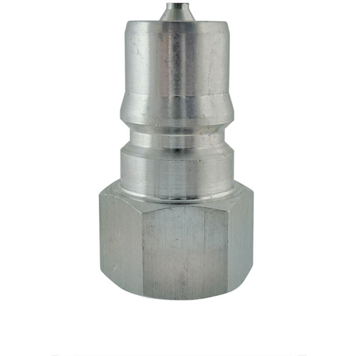 Hydraulic Quick Coupler - Plug, Stainless Steel, 3/4" Dia. Equipment World